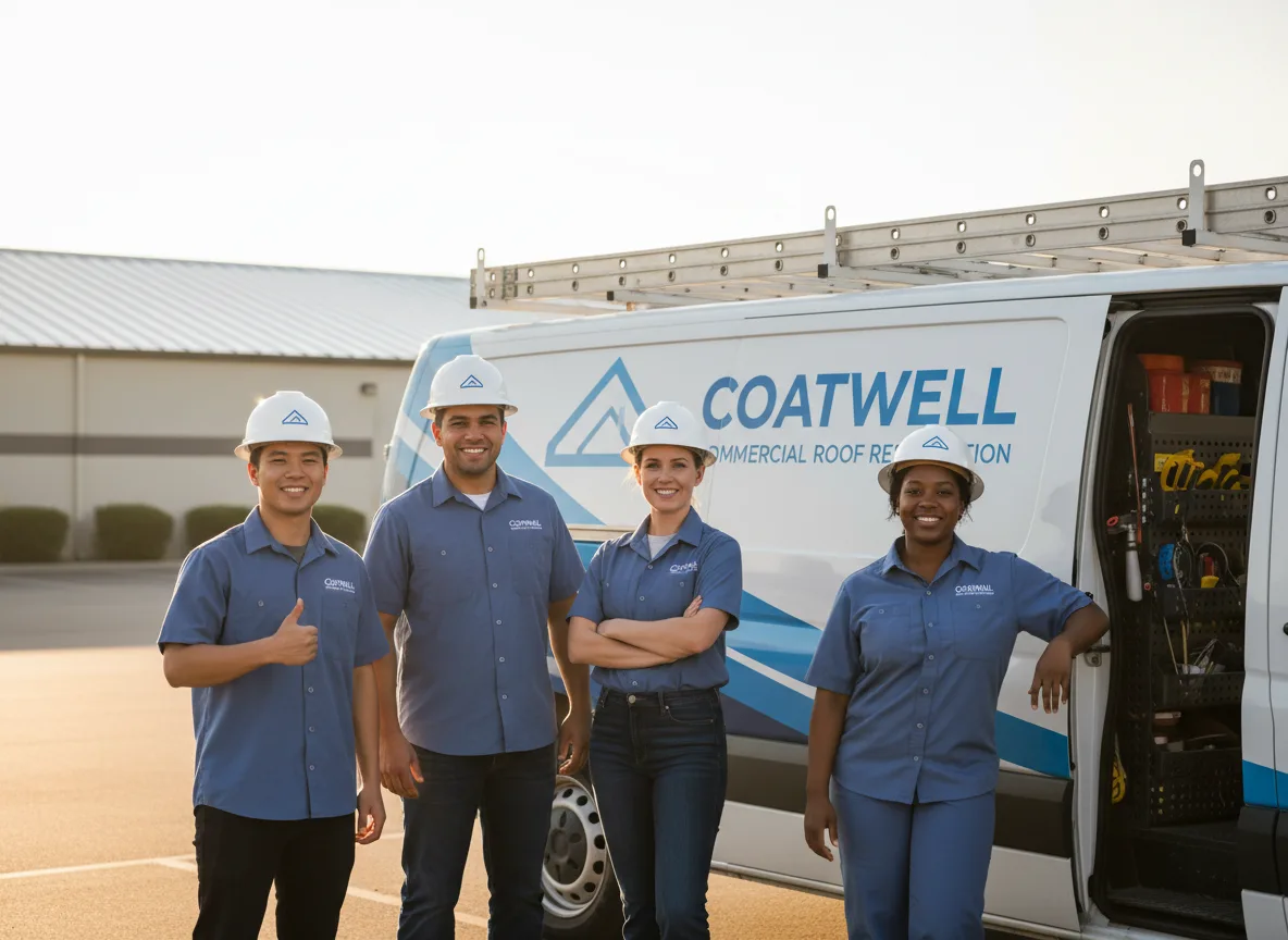 Commercial roof coating company in Chelsea, MA